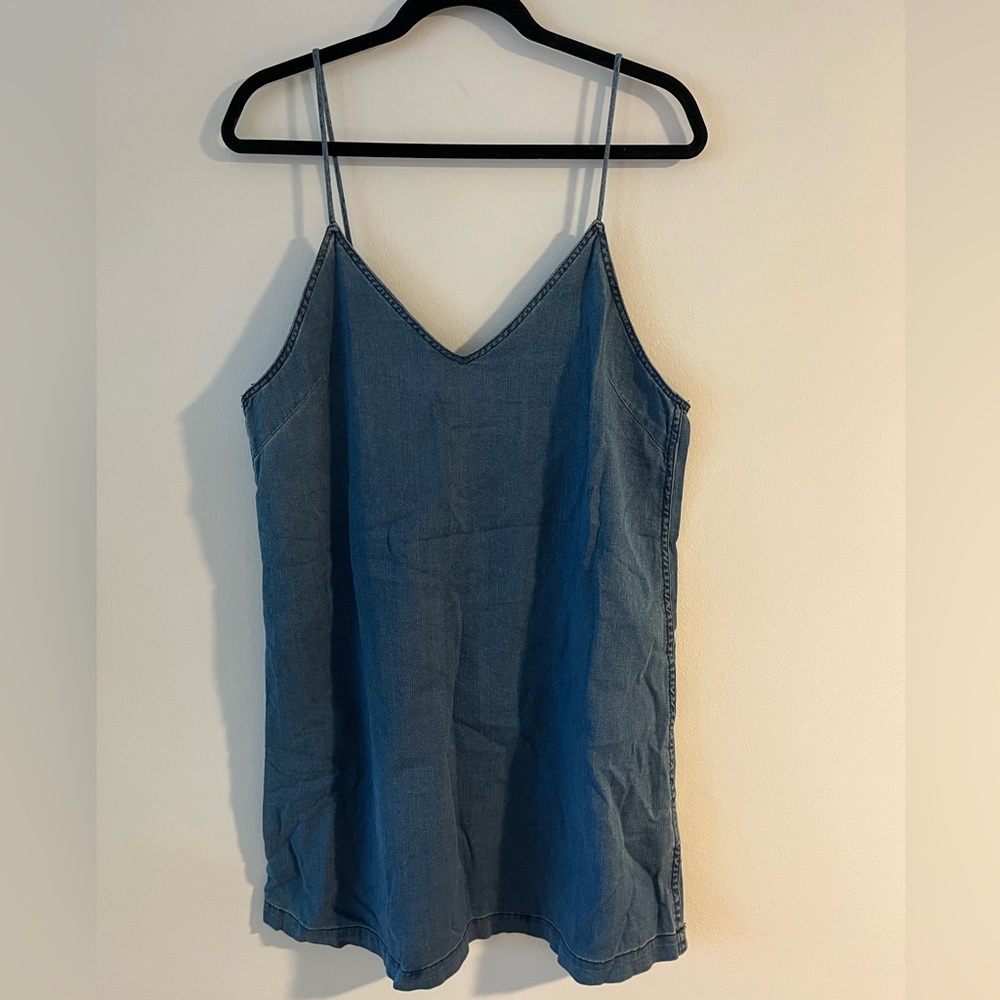 Wilfred Free Denim Mini Dress